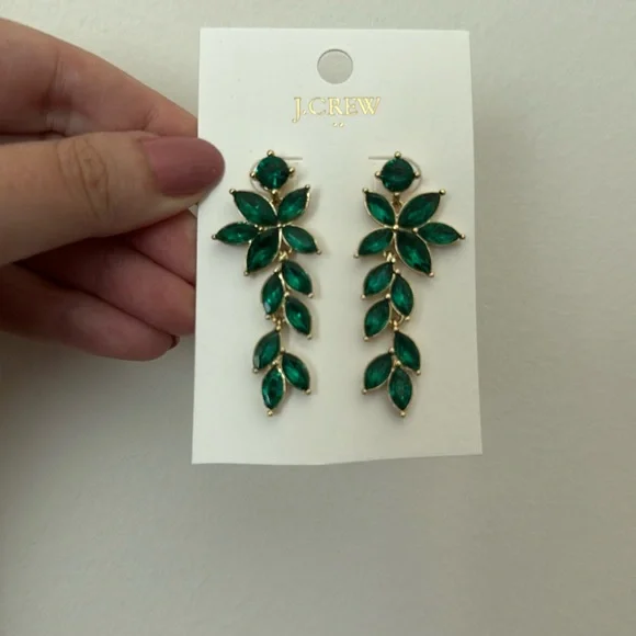 NWT J. Crew Dangling Earrings - Picture 2 of 2